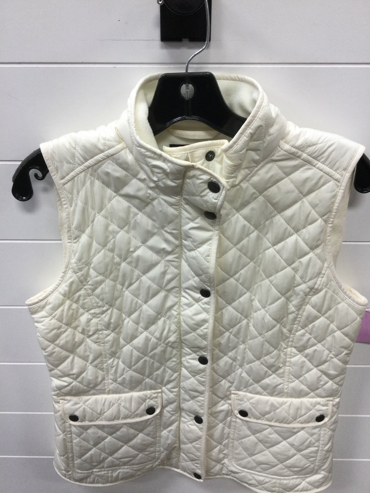 Vest Other By Talbots In Cream, Size:S