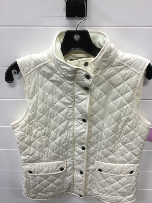 Vest Other By Talbots In Cream, Size:S