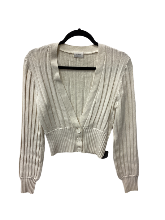 Sweater Cardigan By Wilfred In Cream, Size:M
