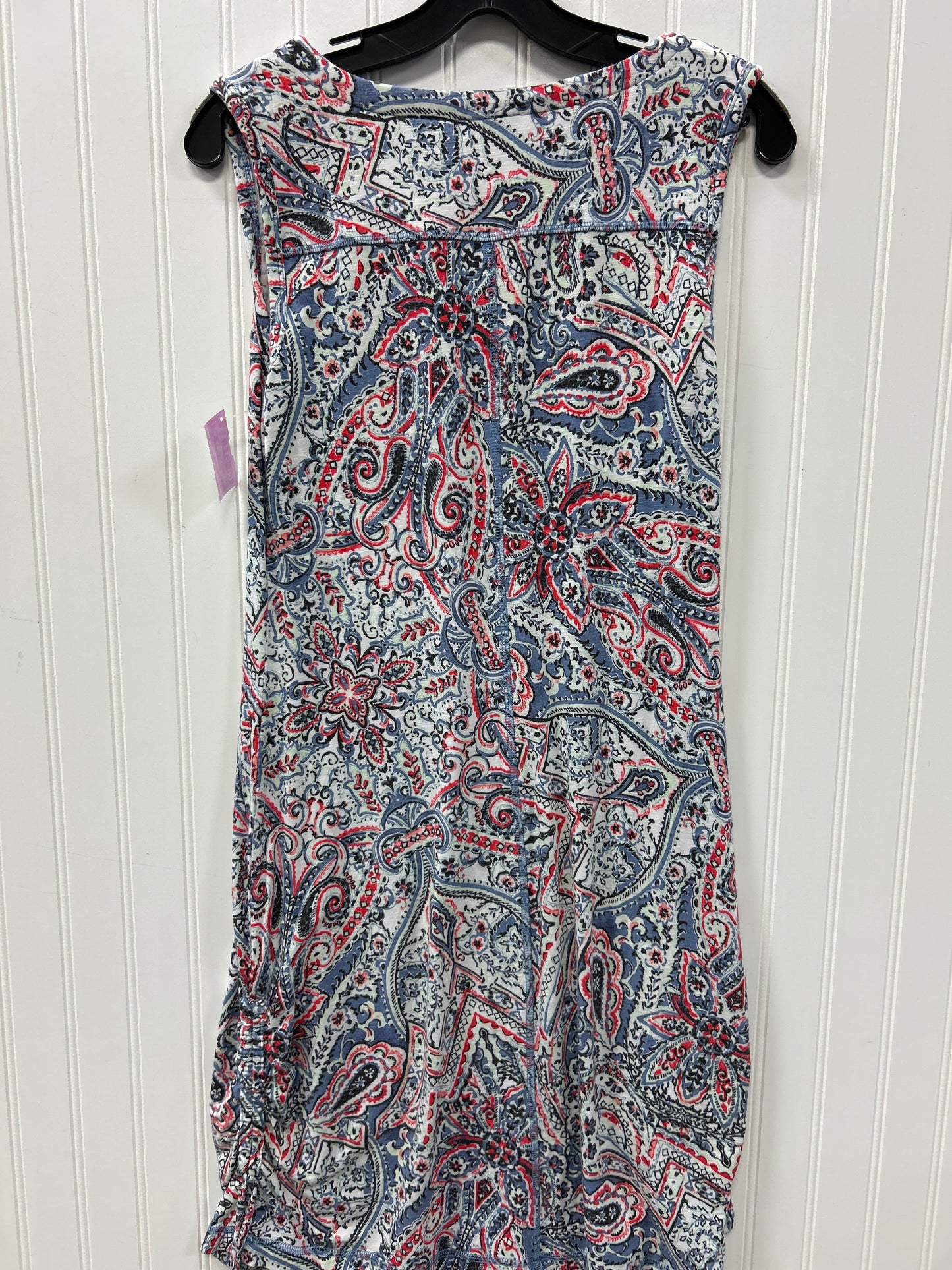 Dress Casual Midi By Talbots In Paisley Print, Size:Xs