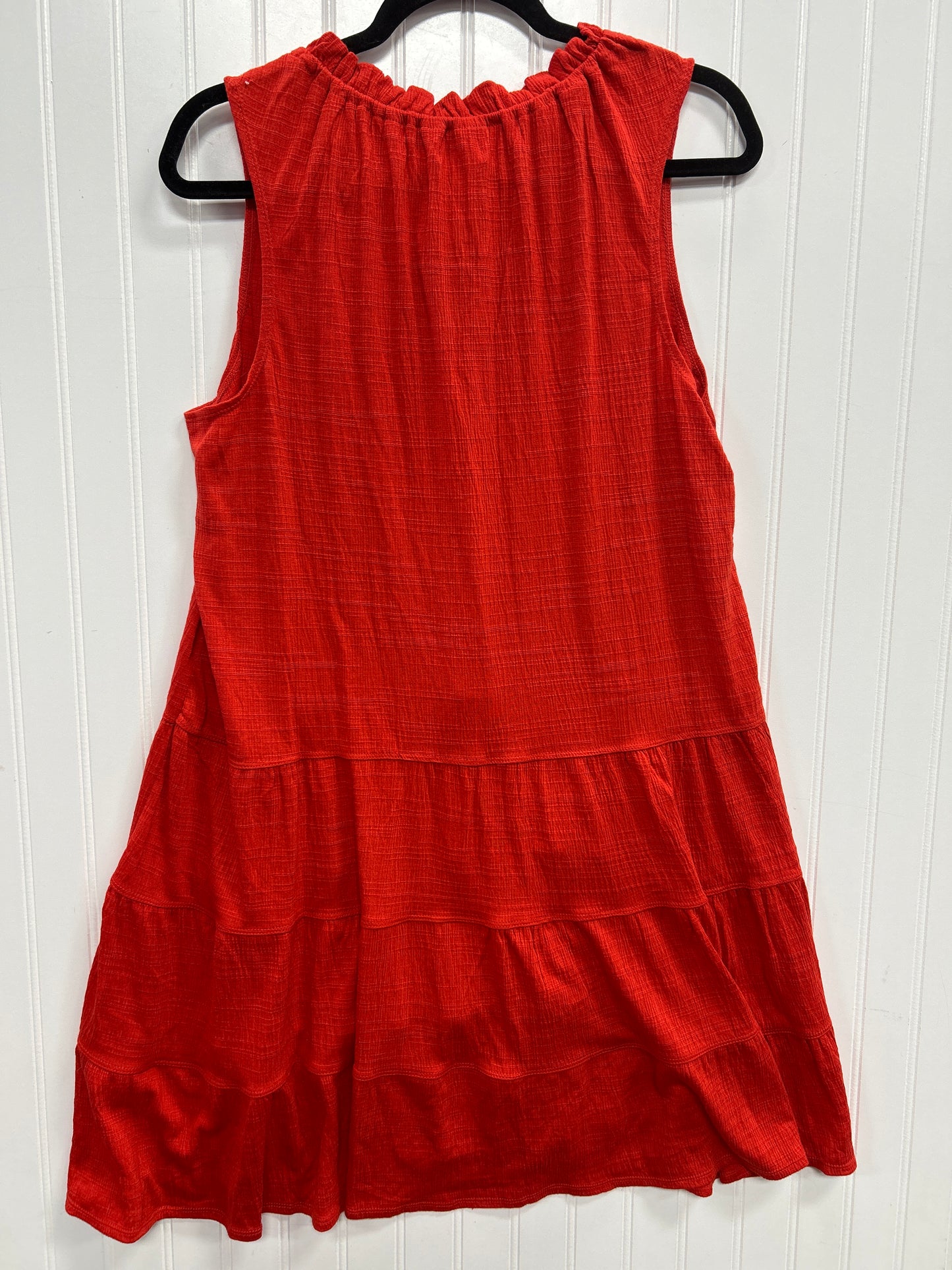 Dress Casual Midi By Max Studio In Red, Size:Xl