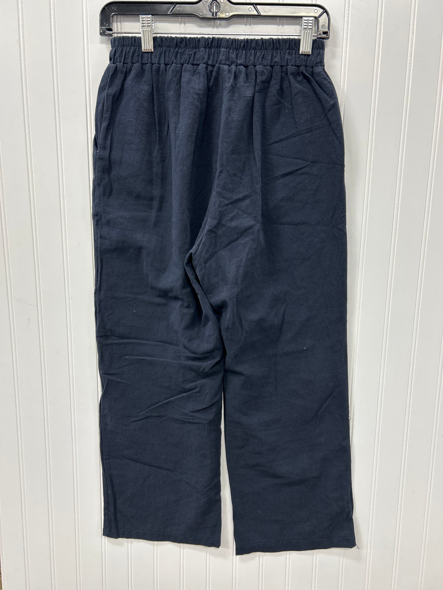 Pants Linen By Cmc In Navy, Size:S