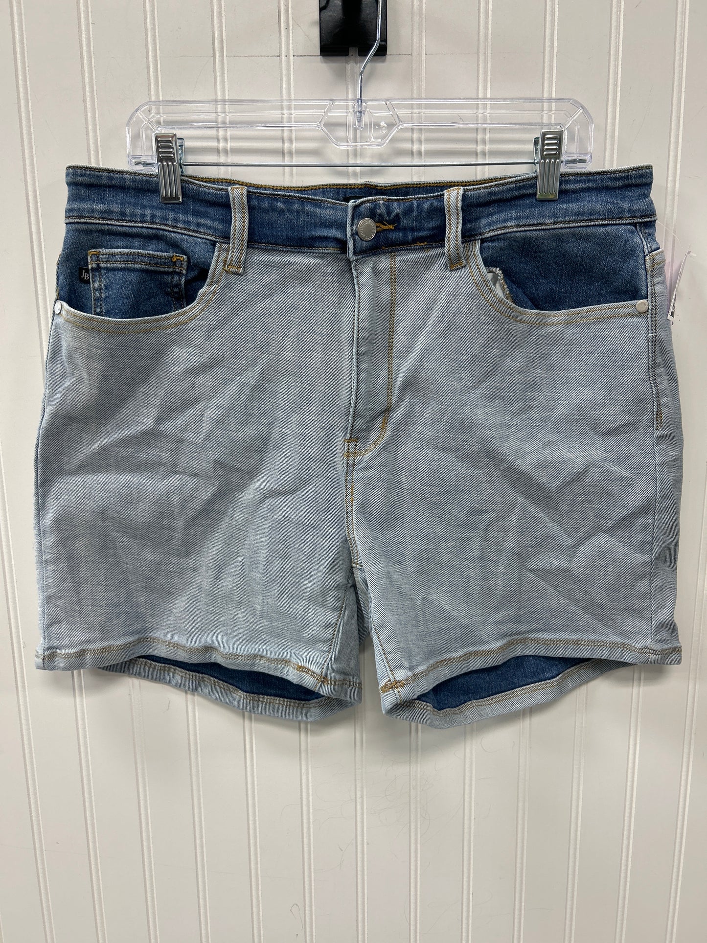 Shorts By Judy Blue In Blue Denim, Size:1X