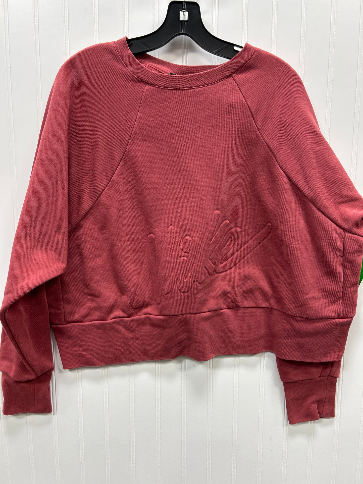 Athletic Sweatshirt Crewneck By Nike Apparel In Red, Size:Xl