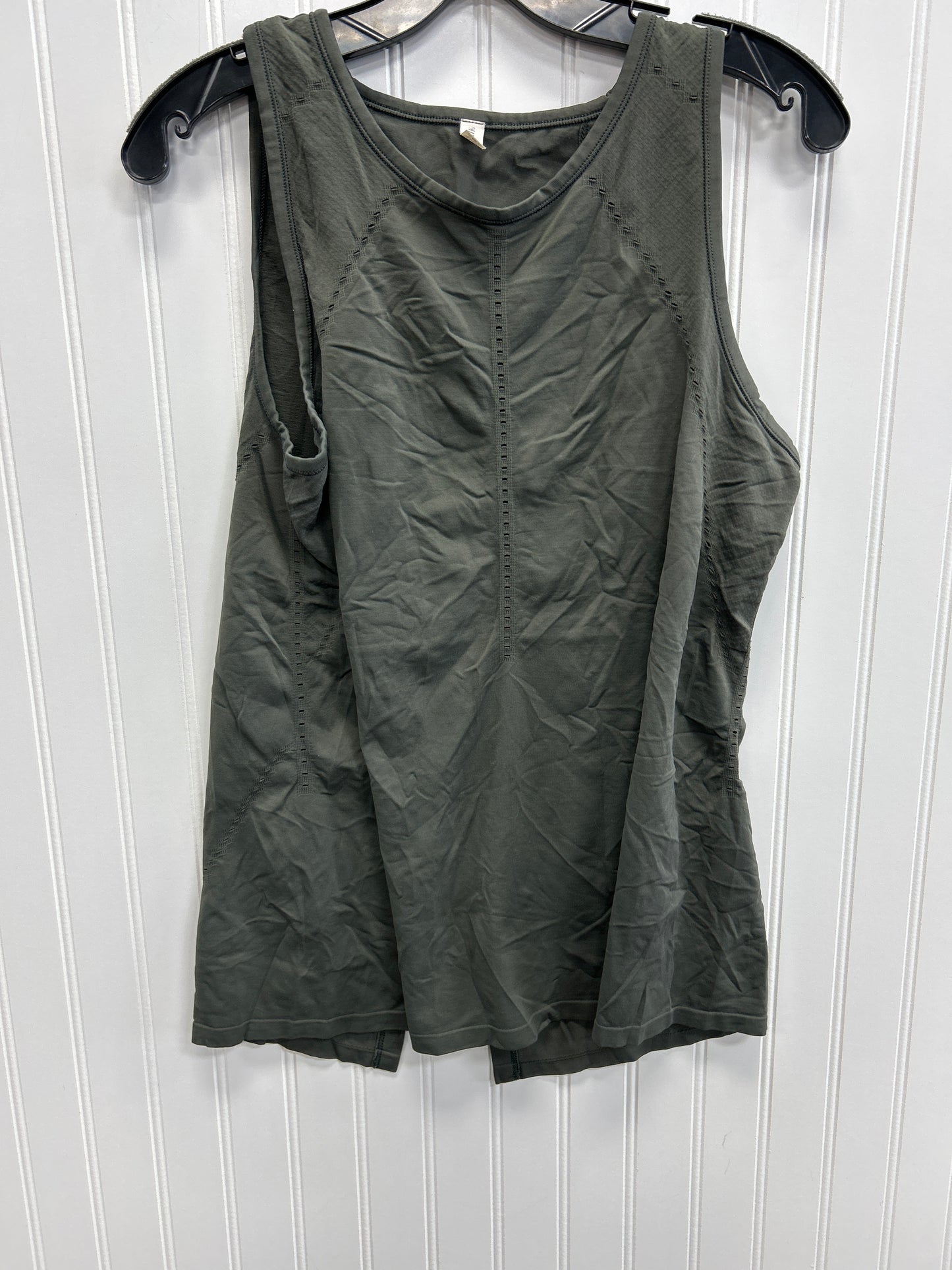 Athletic Tank Top By Athleta In Green, Size:M