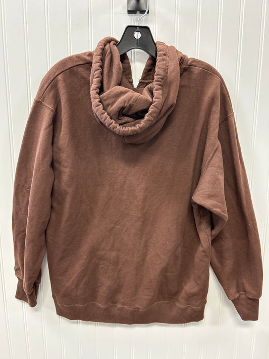 Sweatshirt Hoodie By Hollister In Brown, Size:S