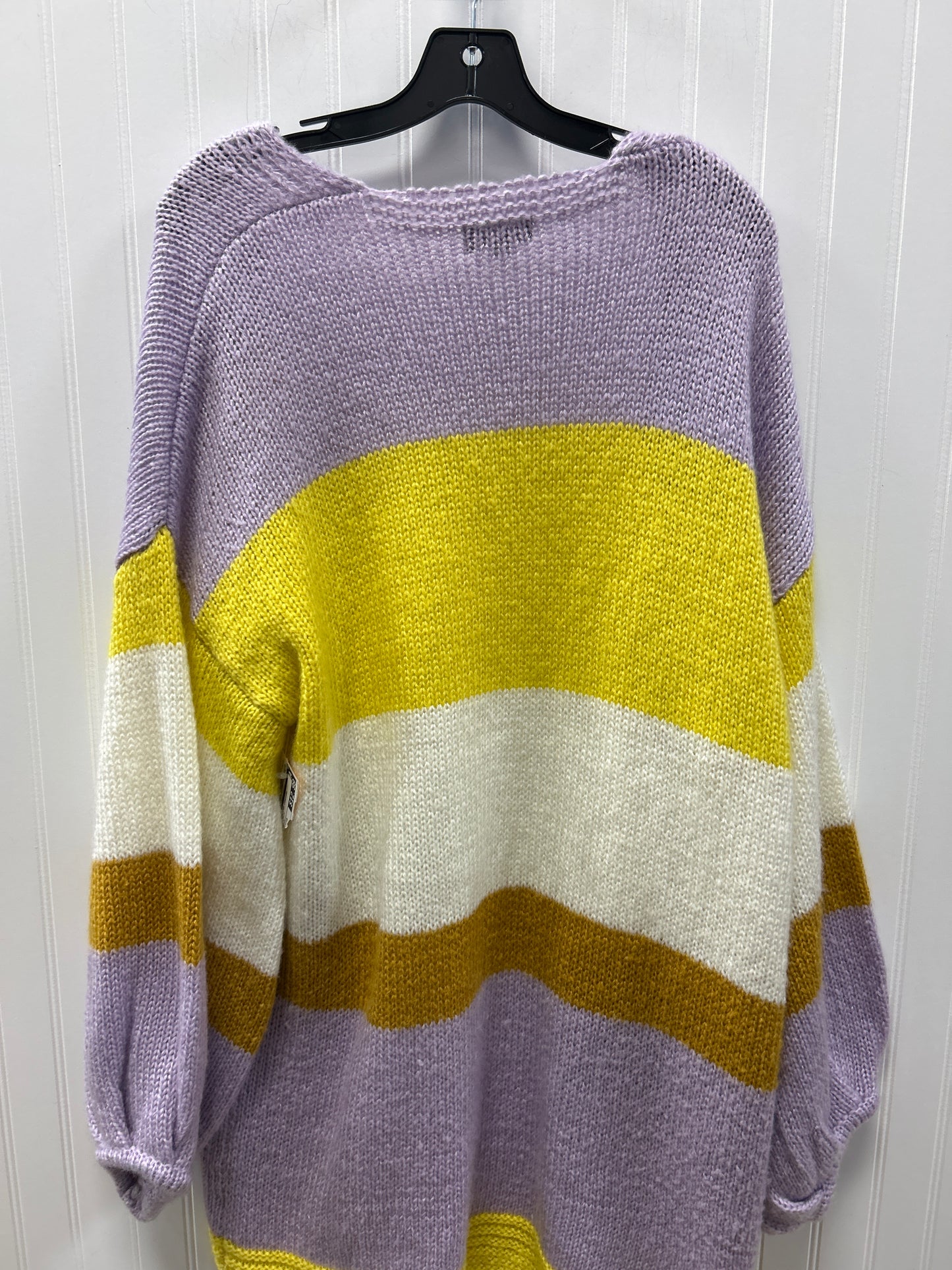 Sweater Cardigan By Zz In Multi, Size:M