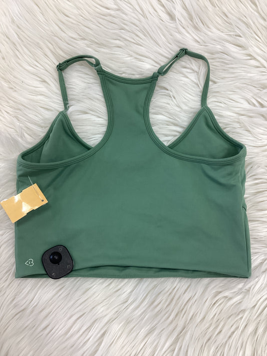 Athletic Bra By  Cmc In Green, Size:L