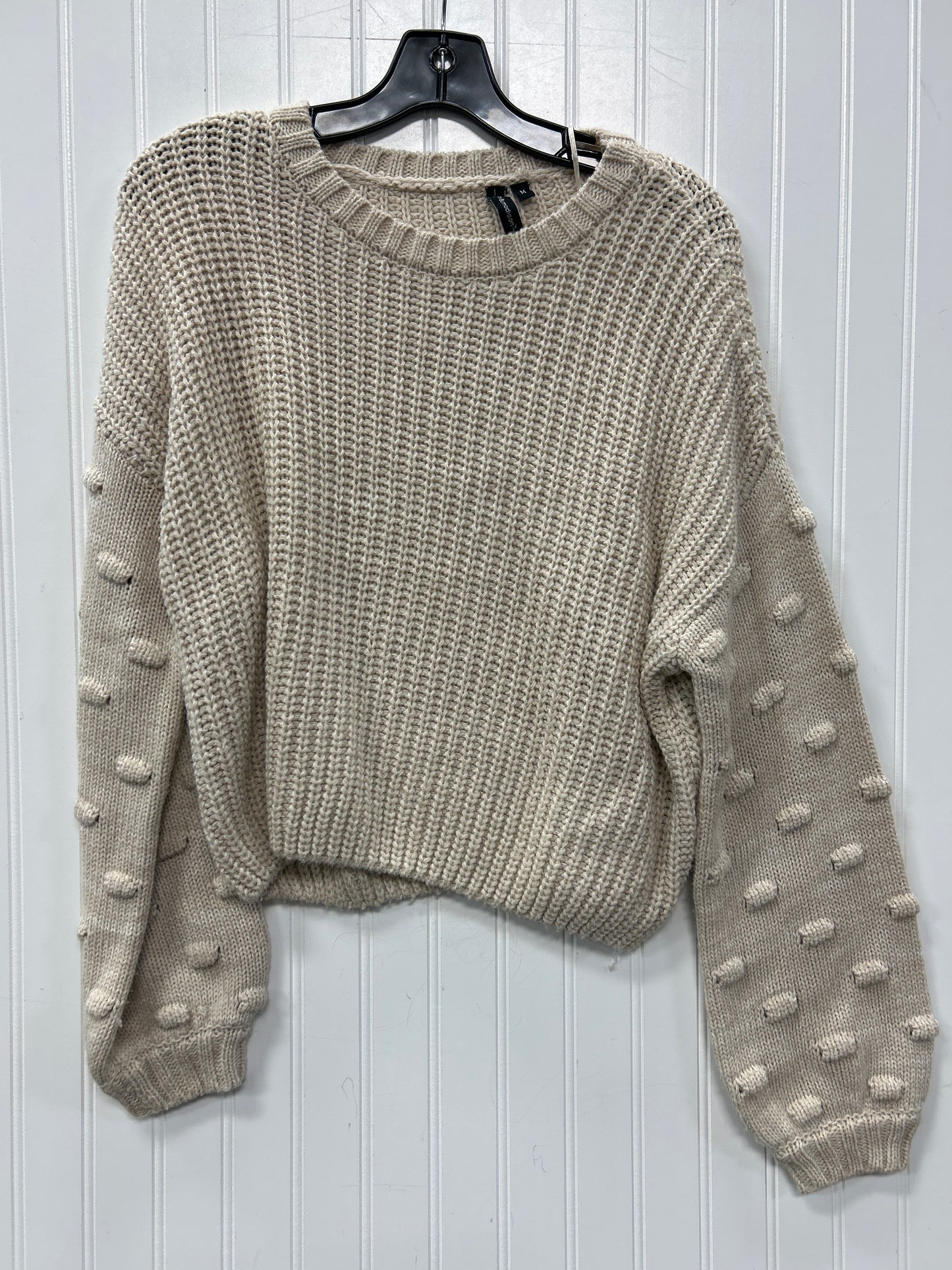 Sweater By Moon And Madison In Cream, Size:M