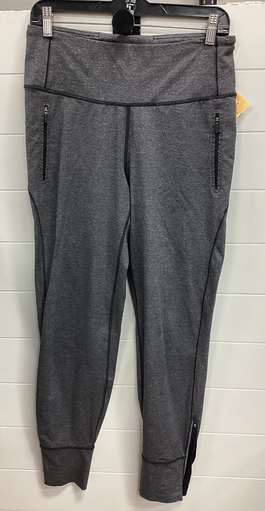 Athletic Leggings By Lululemon In Grey, Size:8