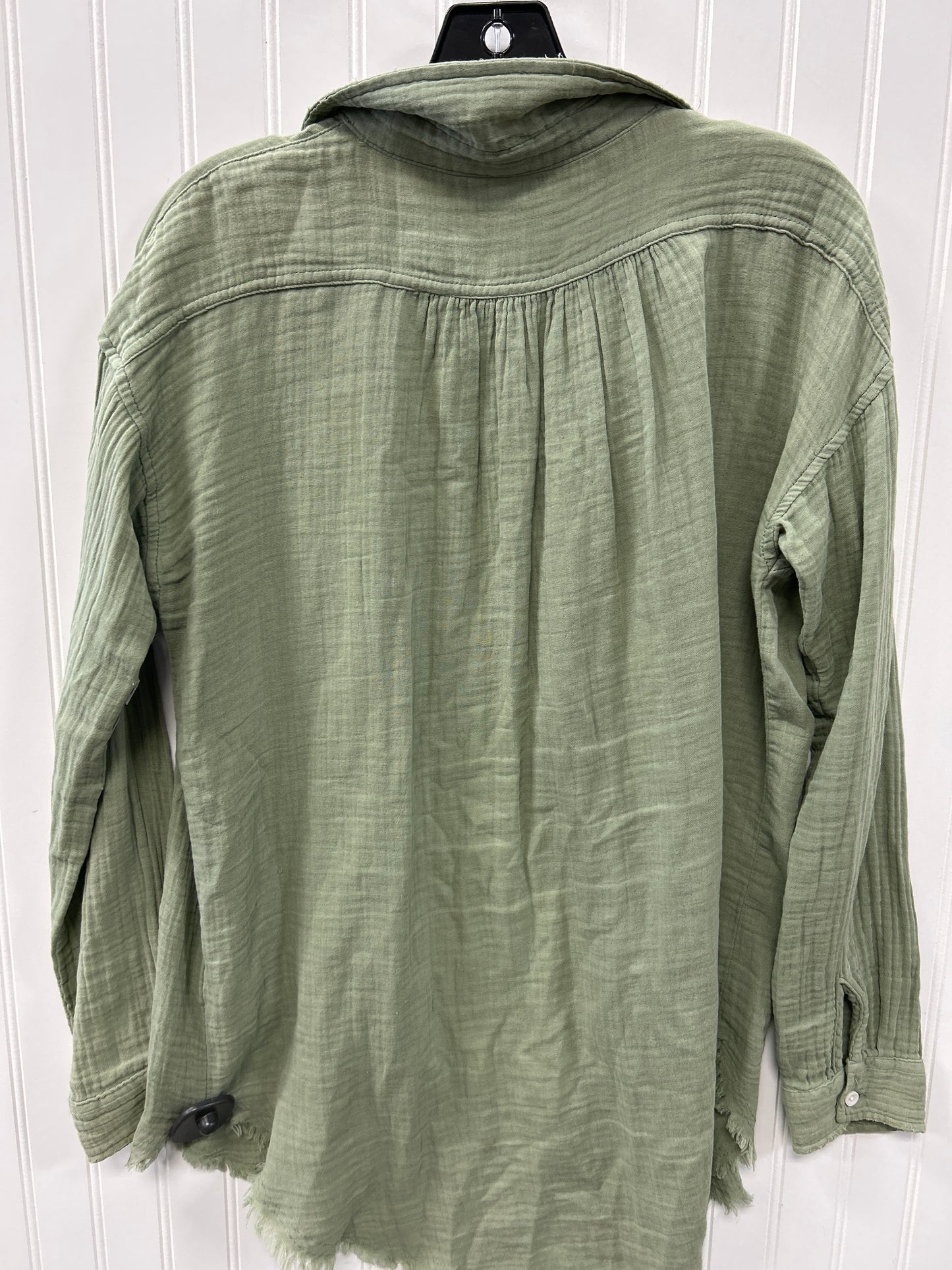 Blouse Ls By Thread And Supply In Green, Size:S