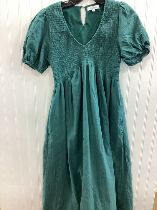 Dress Casual Maxi By Clothes Mentor In Green, Size:M