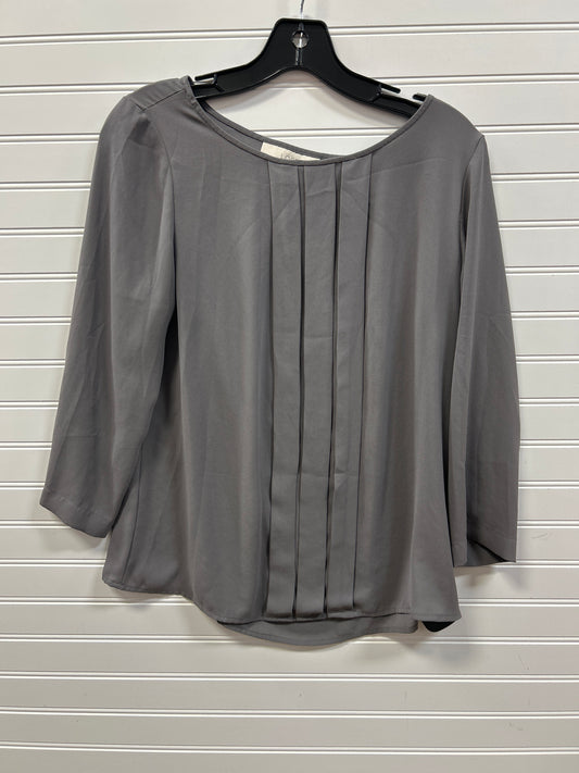 Top Ls By Loft In Grey, Size:S