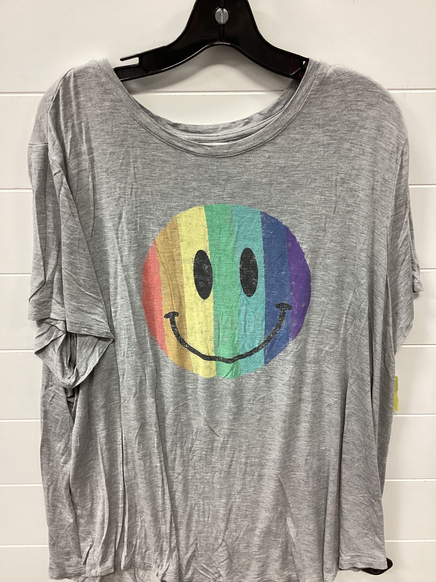 Top Ss By Maurices In Grey, Size:3X