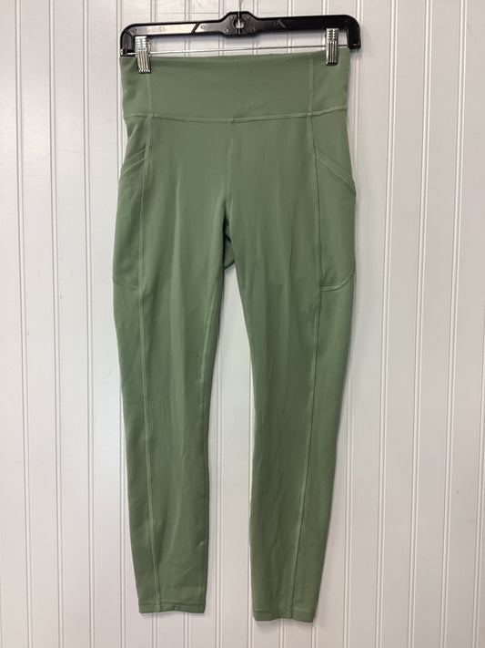 Athletic Leggings Capris By Lululemon In Green, Size:6