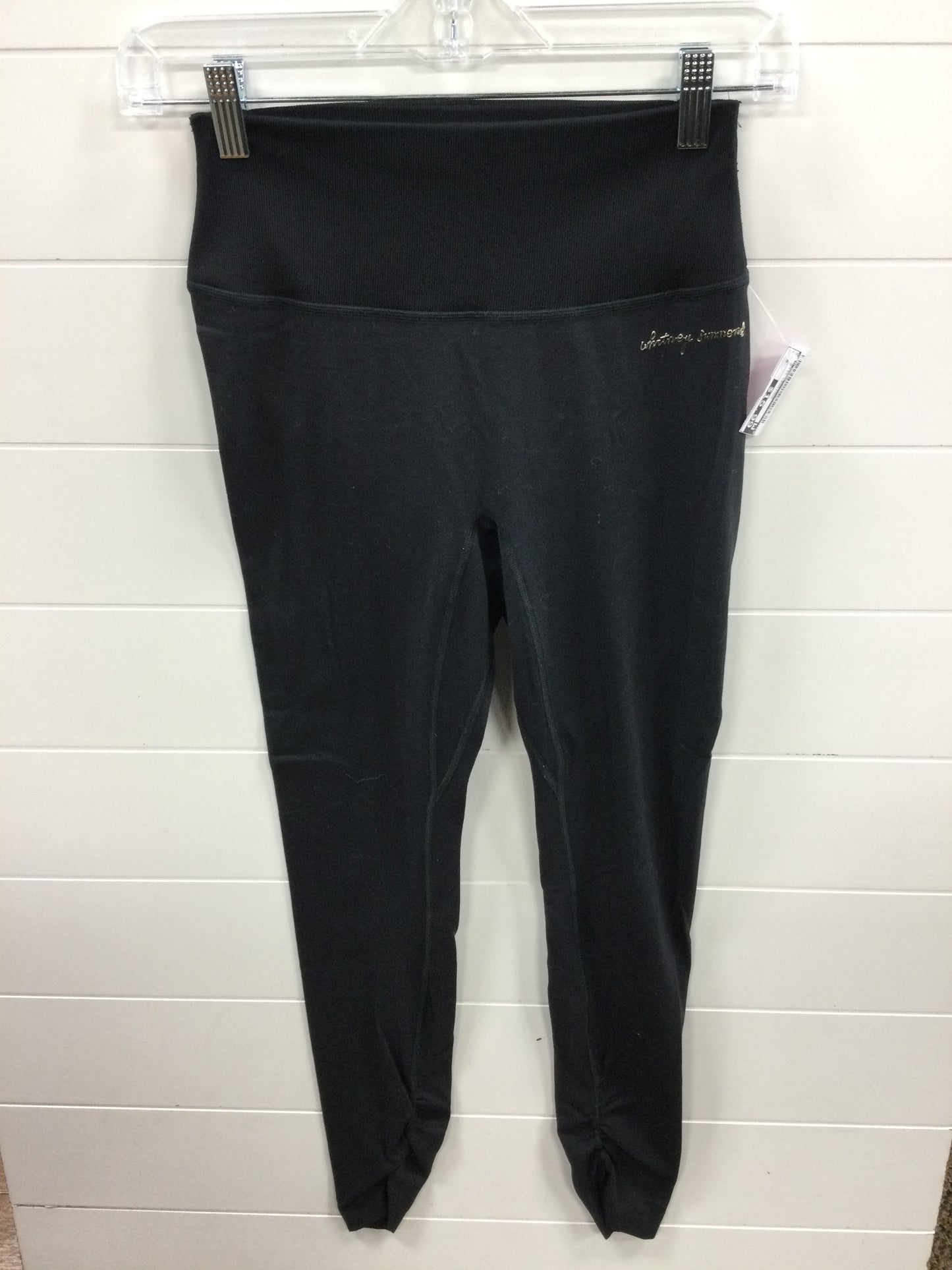 Athletic Leggings By Gym Shark In Black, Size:S