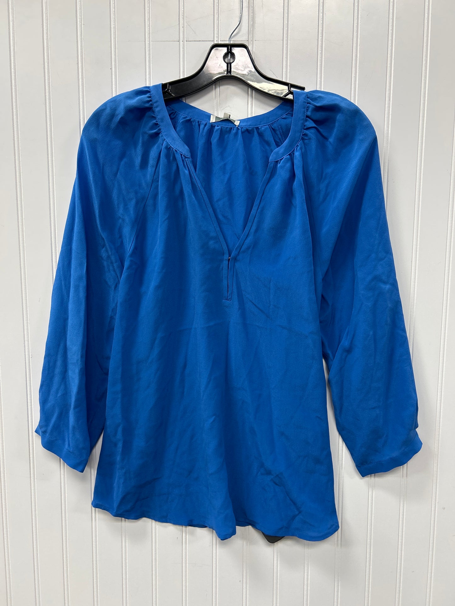 Blouse Ls By Joie In Blue, Size:S