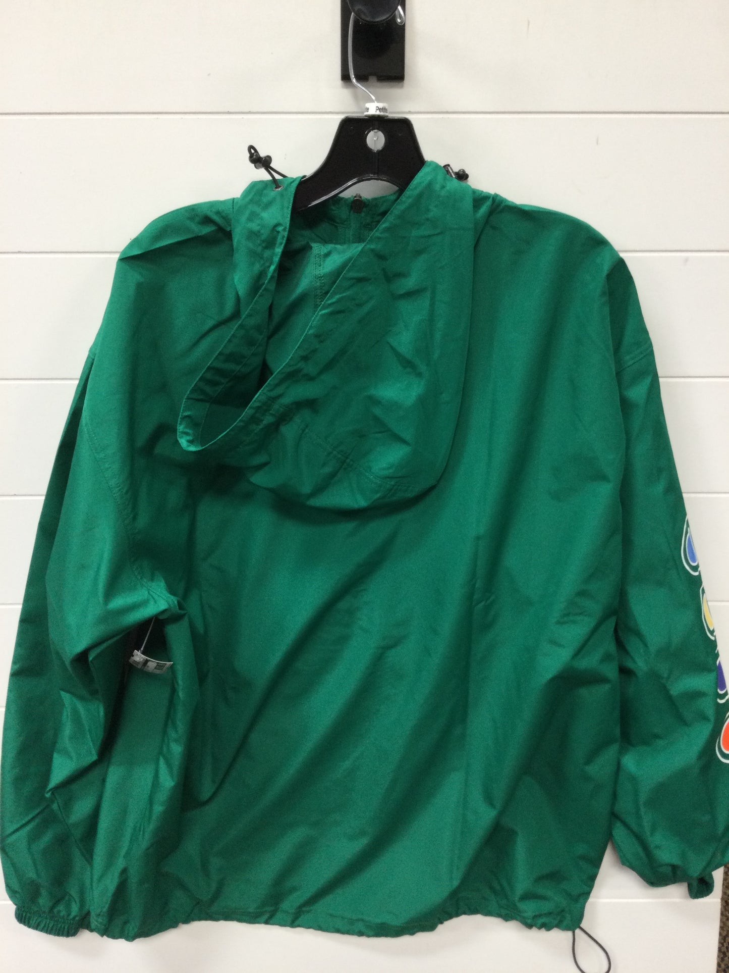 Athletic Jacket By Champion In Green, Size:L