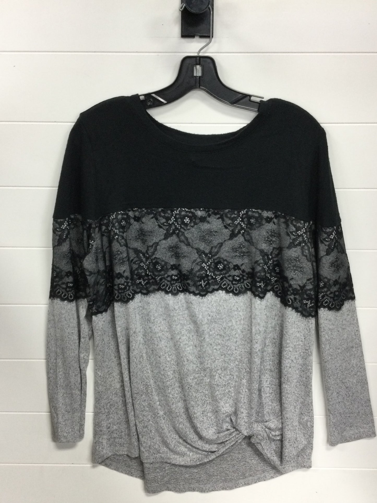 Top Ls By Maurices In Black, Size:Xl