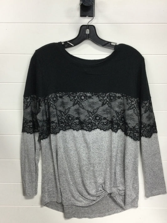 Top Ls By Maurices In Black, Size:Xl