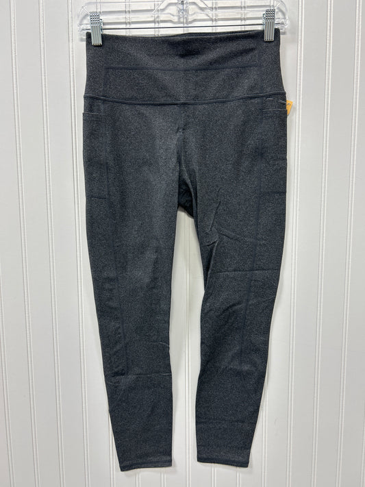 Athletic Leggings By Skechers In Grey, Size:M