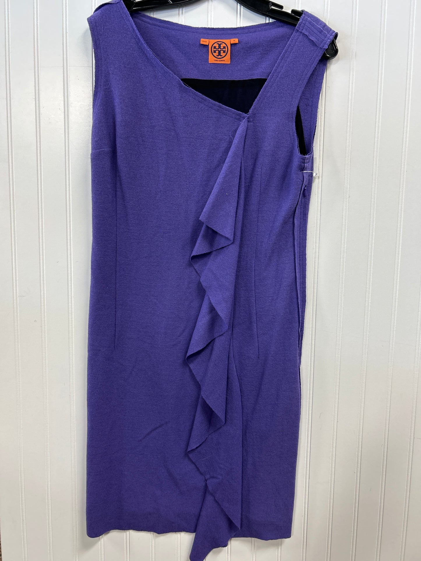 Dress Designer By Tory Burch In Purple, Size:M