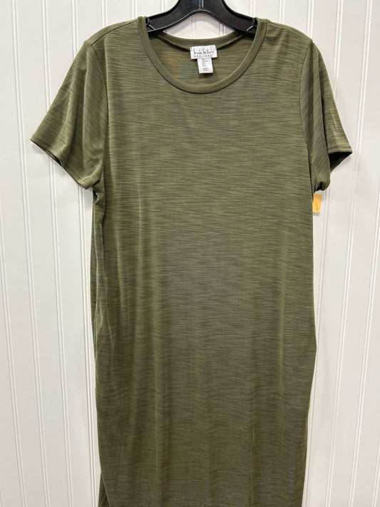 Dress Casual Maxi By Nicole Miller In Green, Size:L