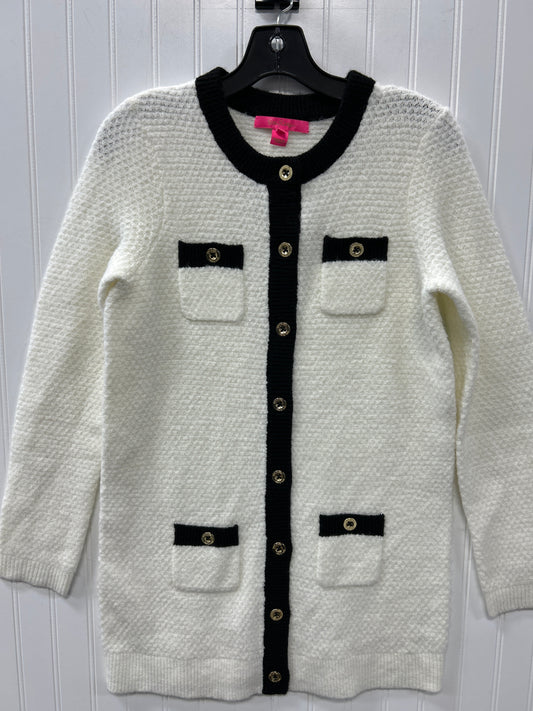 Sweater Designer By Lilly Pulitzer In White, Size:S