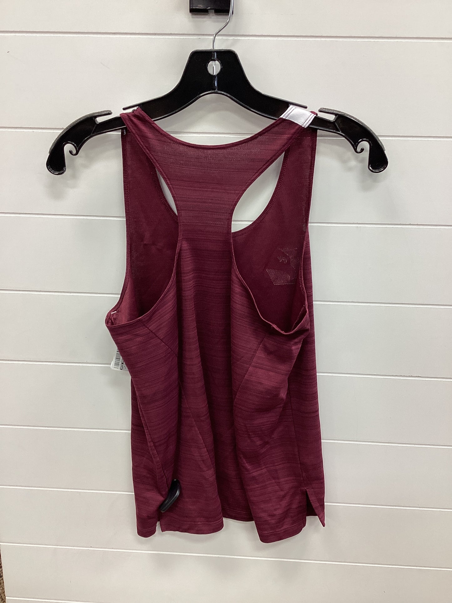 Athletic Tank Top By Nike Apparel In Maroon, Size:S