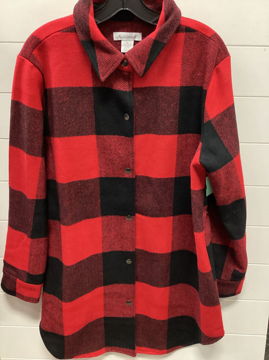 Jacket Fleece By Cmc In Plaid Pattern, Size:Xl
