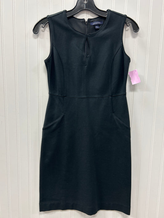 Dress Work By Lands End In Black, Size:0P