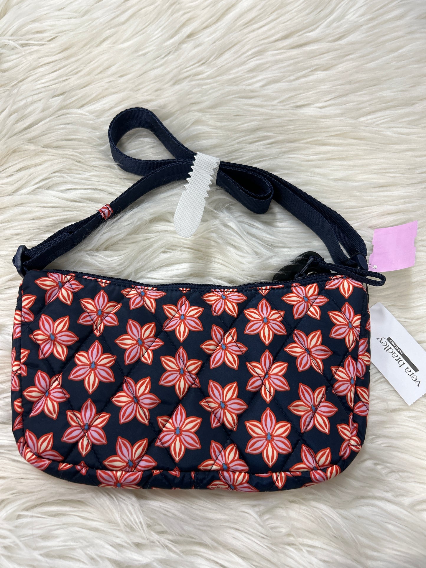 Handbag By Vera Bradley In Navy, Size:Small