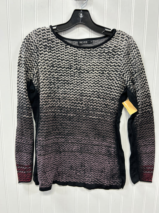 Top Ls By Nic + Zoe In Black, Size:M