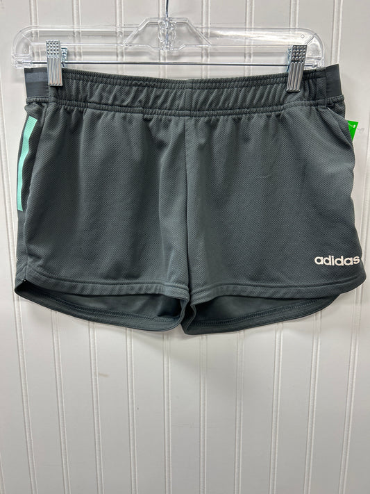 Athletic Shorts By Adidas In Grey, Size:M