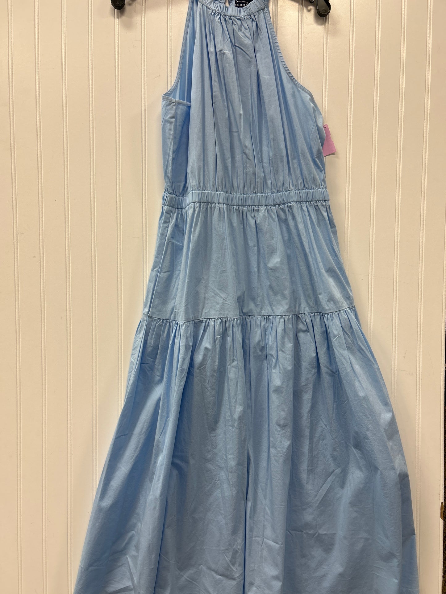 Dress Casual Maxi By Scoop In Blue, Size:M