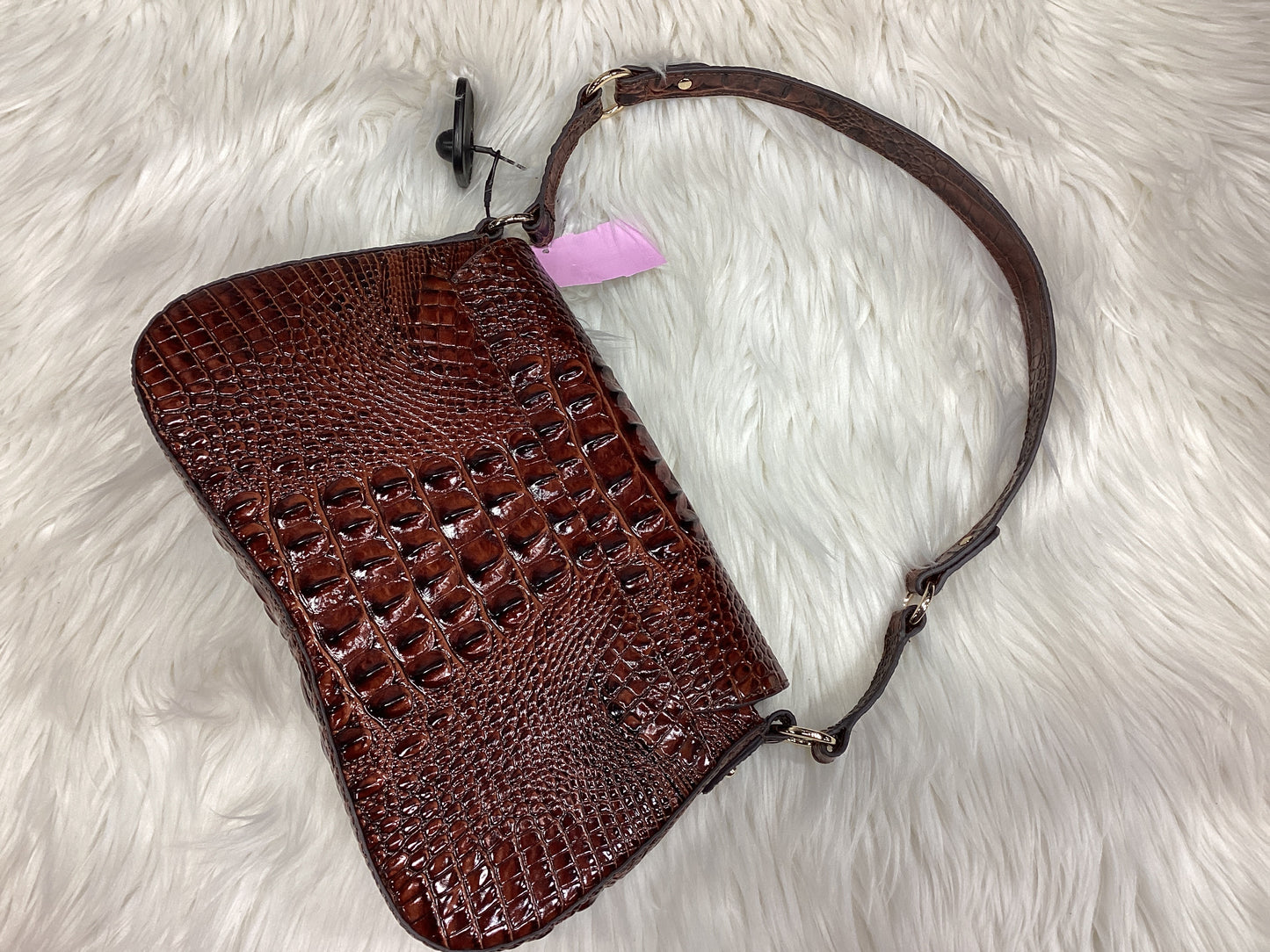 Handbag Designer By Brahmin In Brown, Size:Medium