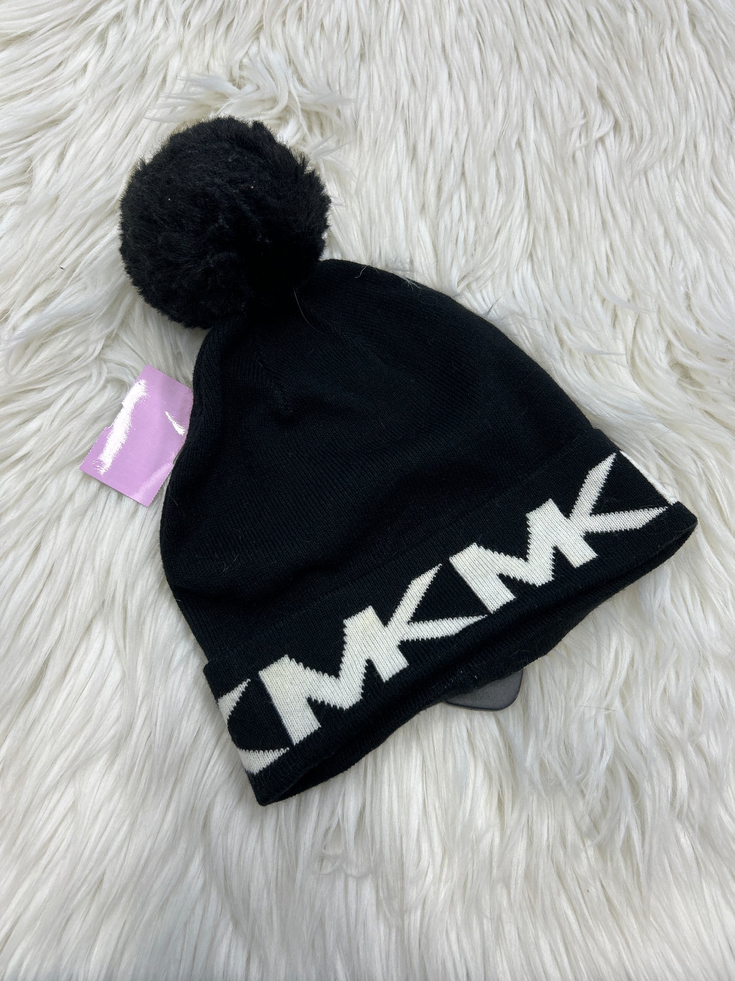 Hat Beanie By Michael By Michael Kors In Black