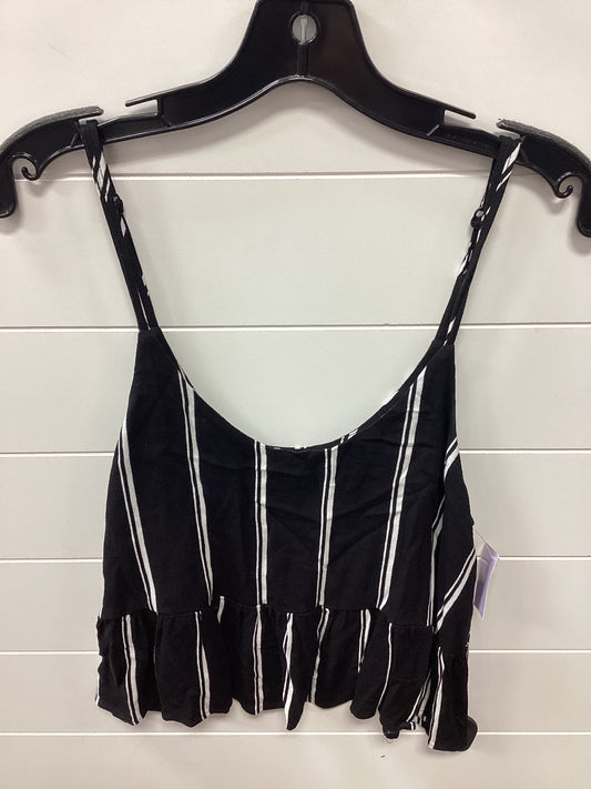 Top Sleeveless By La Hearts In Black & White, Size:S