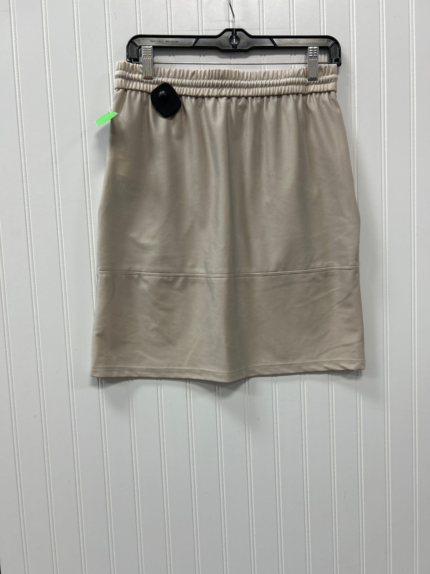 Skirt Midi By Maison Damelie In Taupe, Size:Xs