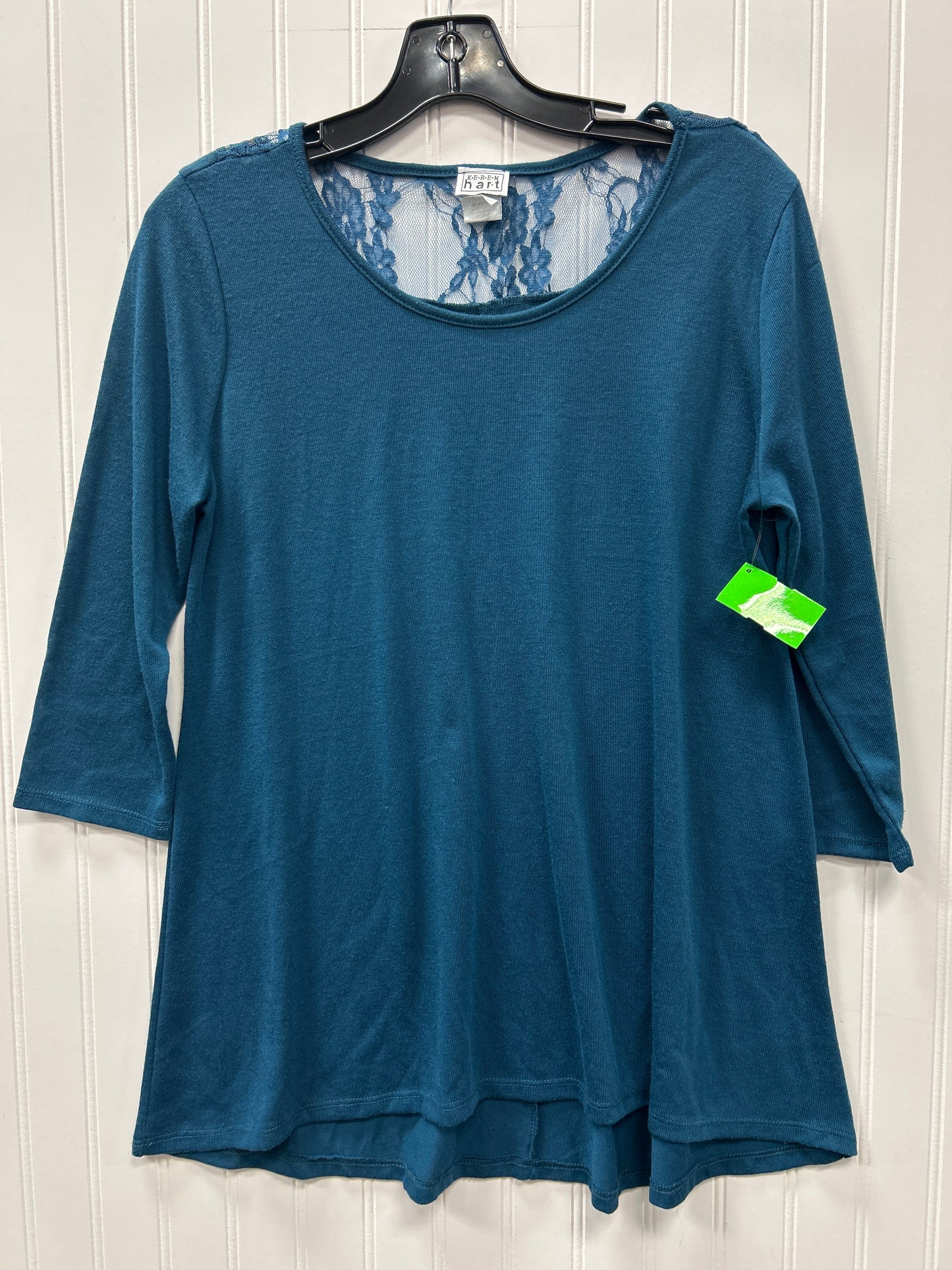 Top Ls By Keren Hart In Blue, Size:M