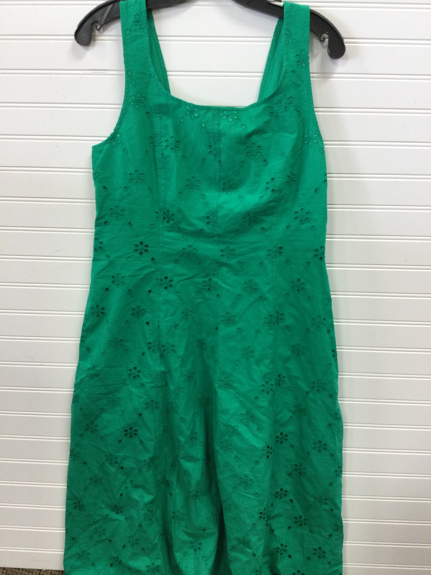 Dress Casual Midi By J. Crew In Green, Size:12