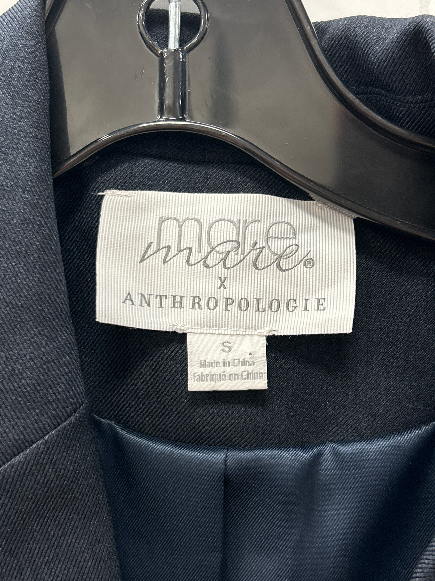 Coat Parka By Anthropologie In Navy, Size:S