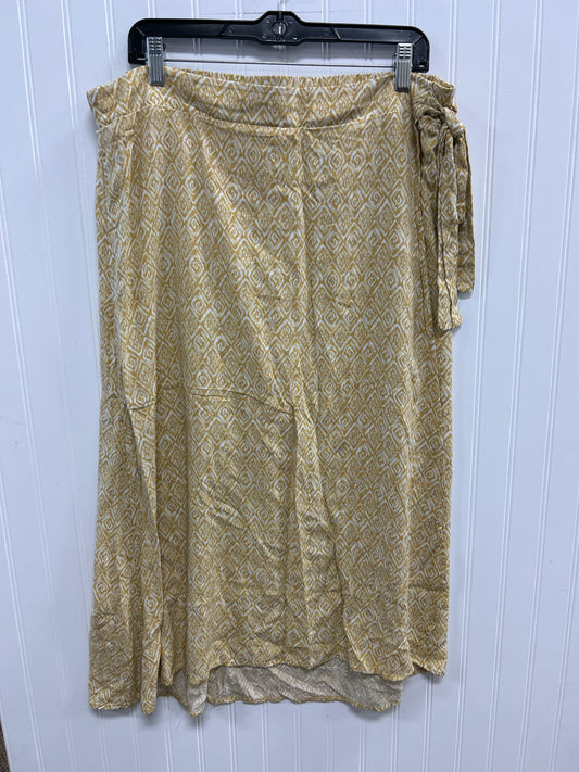 Skirt Maxi By Maurices In Yellow, Size:Xl