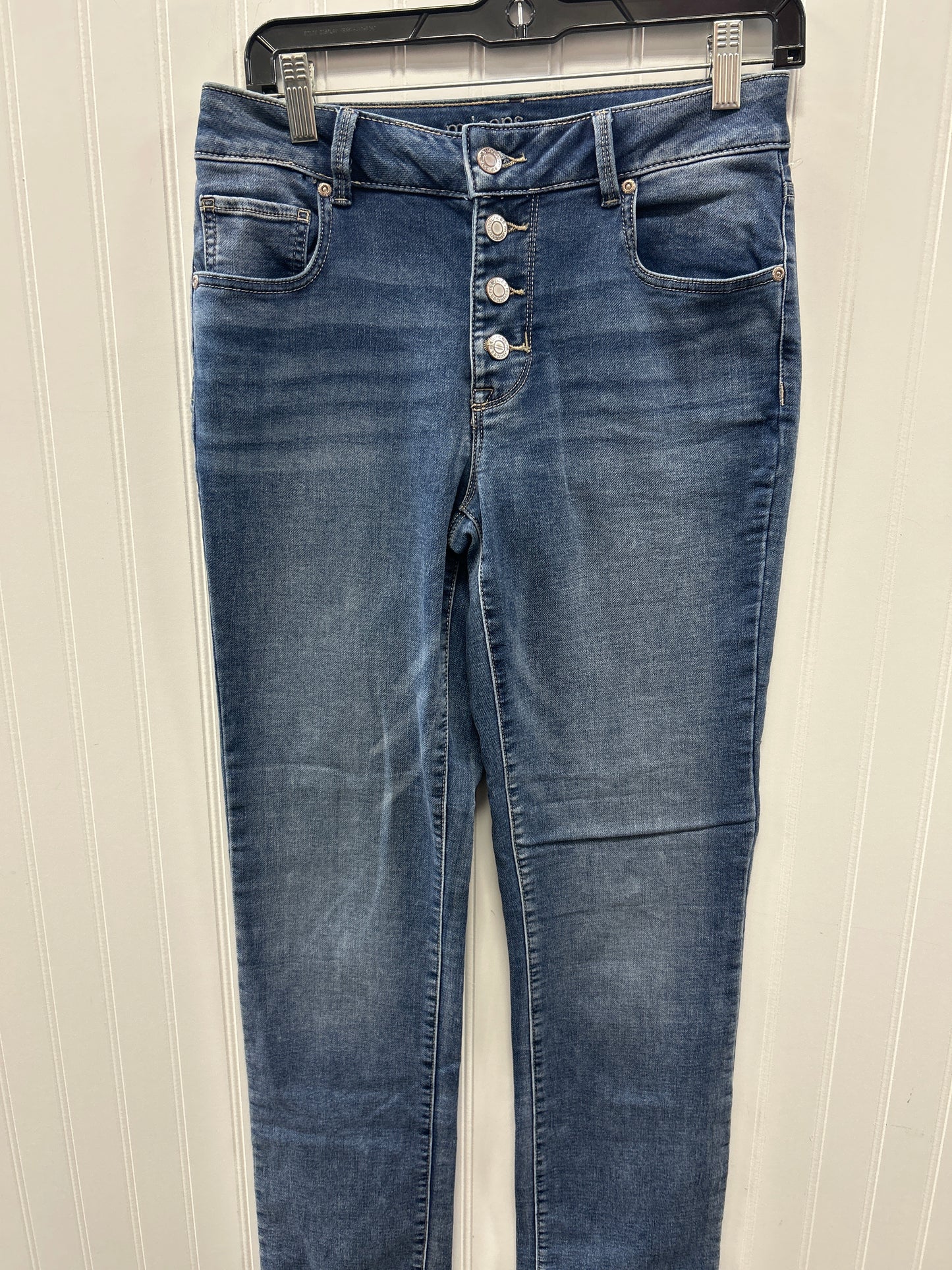 Jeans Straight By Maurices In Blue Denim, Size:4