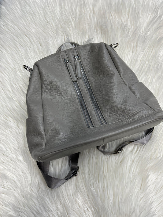 Backpack By Clothes Mentor In Grey, Size:Large