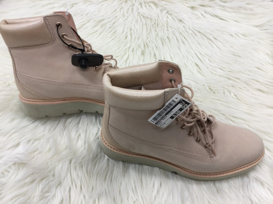 Boots Ankle Flats By Timberland In Pink, Size:9