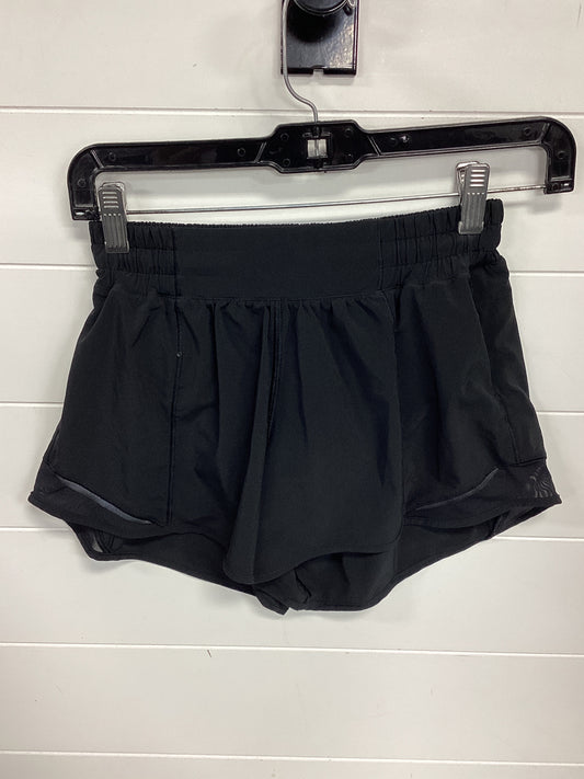 Athletic Shorts By Lululemon In Black, Size:4