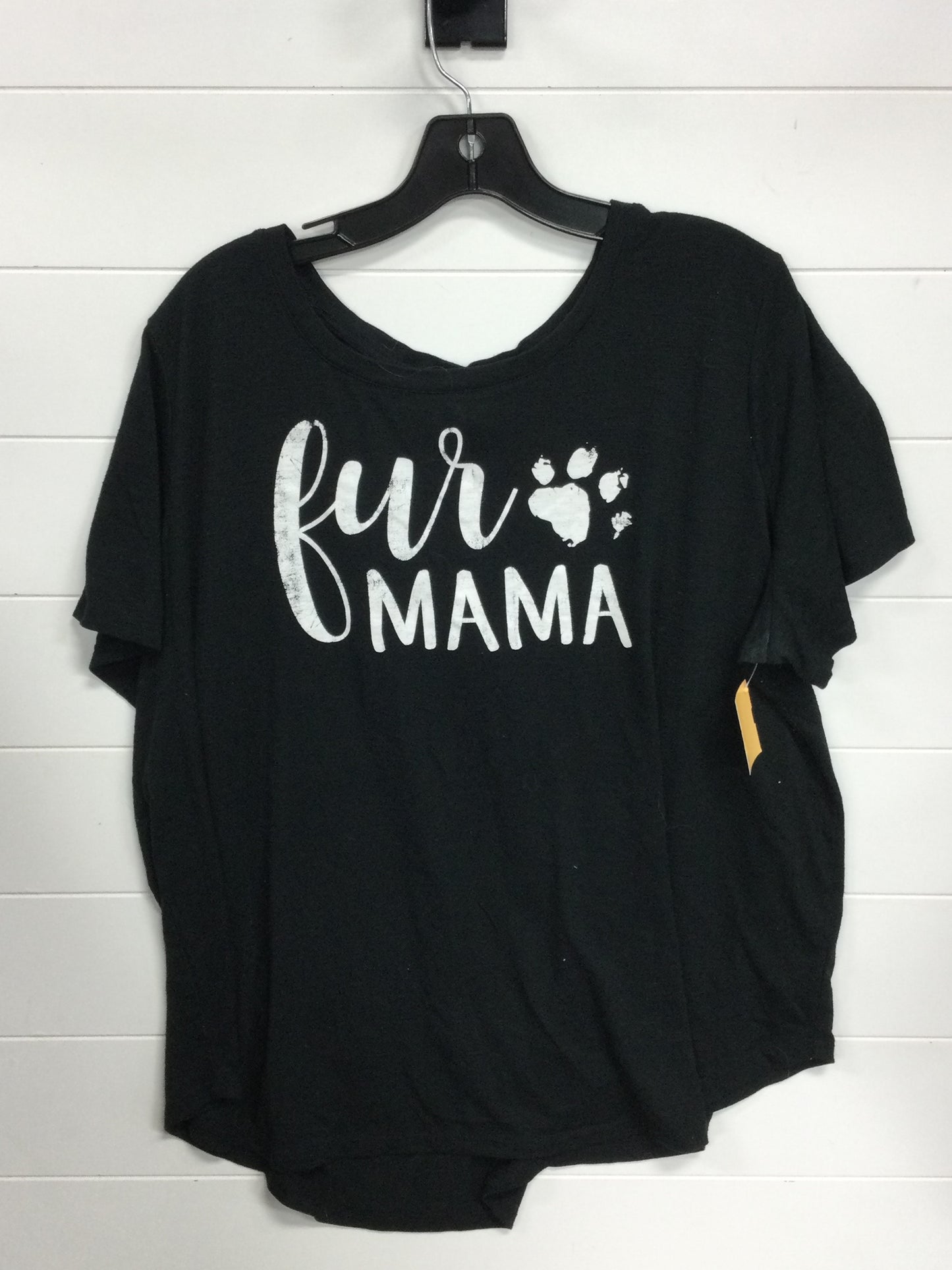 Top Ss By Maurices In Black, Size:2X