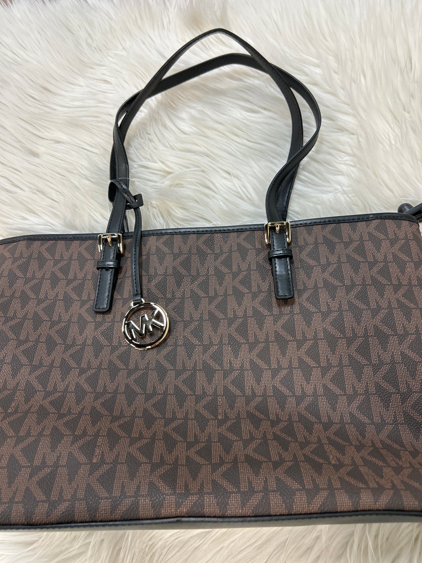 Handbag By Michael By Michael Kors In Brown, Size:Large