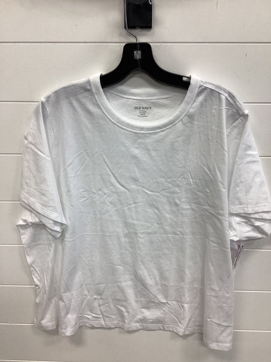 Top Ss By Old Navy In White, Size:1X